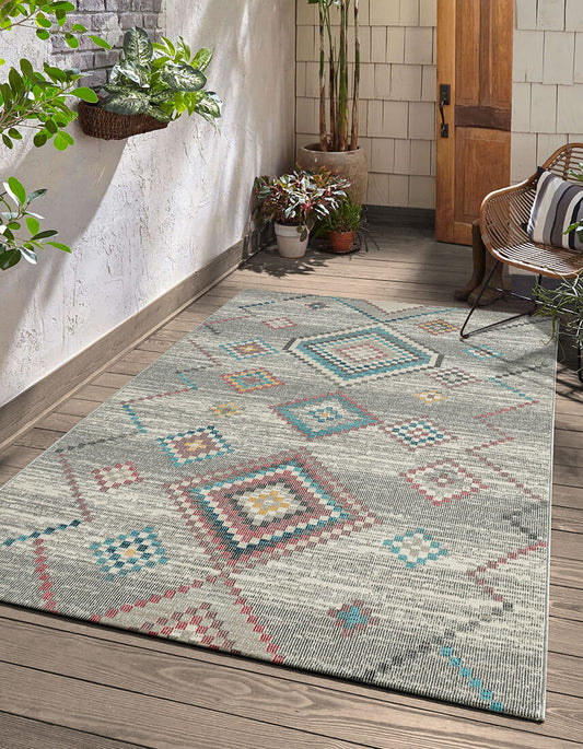 Tapis Siena multicolore 5 Vintage intérieur - extérieur