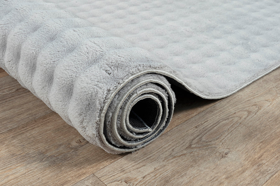 Tapis Bubble Gris Doux
