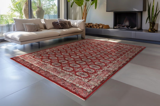 Tapis Dakar Oriental Rouge 701