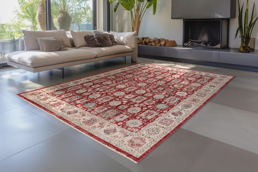 Tapis Dakar Oriental Rouge 702