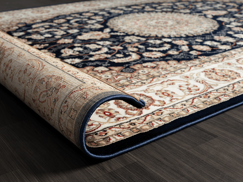 Tapis Dubai 135 Bleu