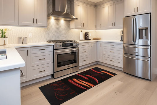 Tapis de cuisine Luka 104, antidérapant lavable en machine.