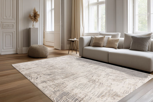 Tapis Pierre Cardin Chalet Beige - Gris 2