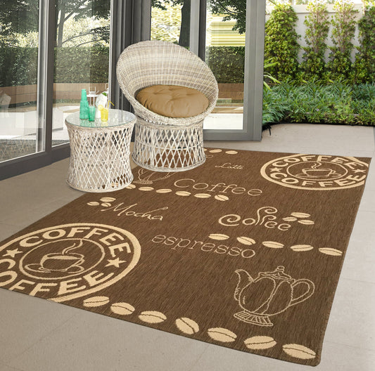 Tapis Mistral coffee