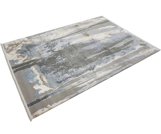 Tapis Pierre Cardin Picasso bleu