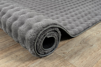 Tapis Bubble anthracite Doux