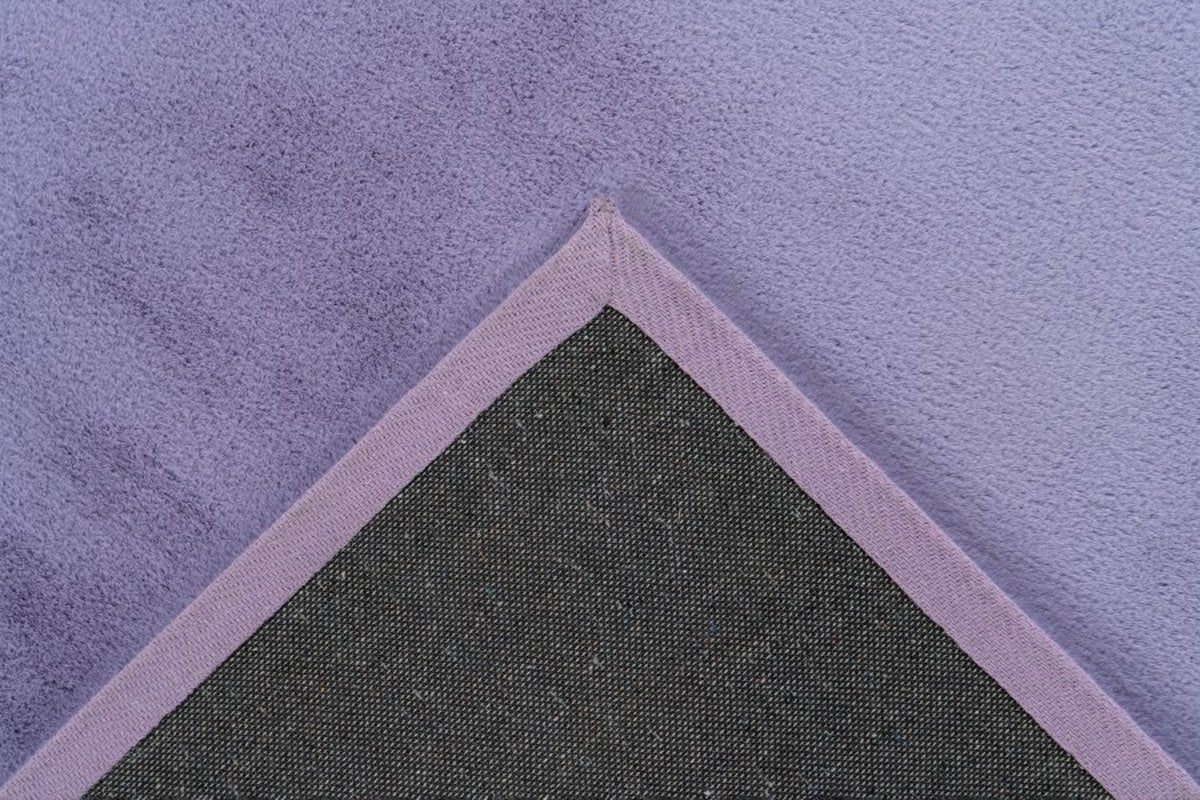 Tapis Paradise Lavande Violet Clair Super Doux, Epais,  Moelleux et Moderne