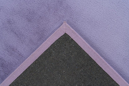 Tapis Paradise Lavande Violet Clair Super Doux, Epais,  Moelleux et Moderne