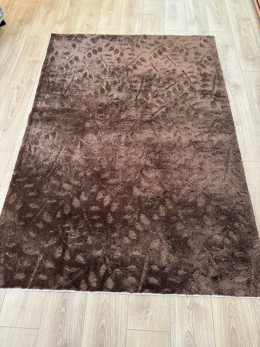 Tapis Merle marron lavable 2