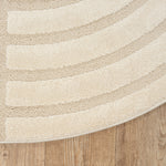 Charger l&#39;image dans la galerie, Tapis Figure Crème Oval

