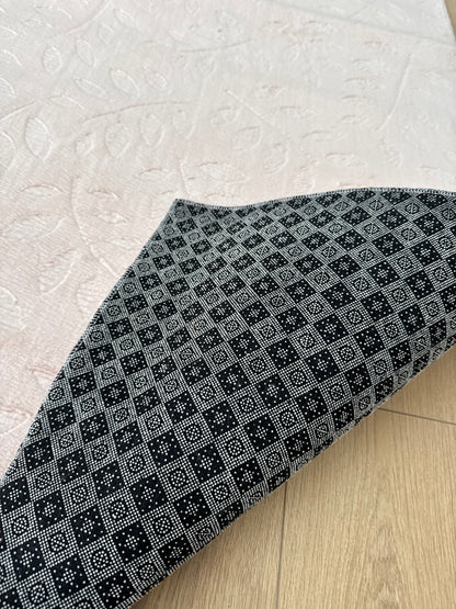 Tapis Merle rose lavable