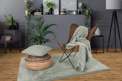 Tapis Haeven Jade - Super doux,Super Epais, Moelleux et Moderne