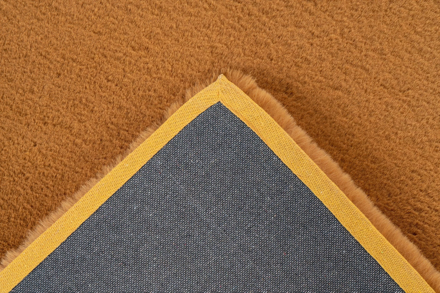 Tapis Haeven Ambre - Super doux,Super Epais, Moelleux et Moderne