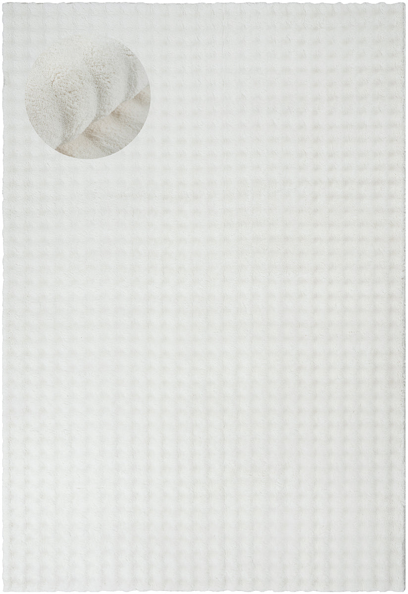 Tapis Bubble Blanc