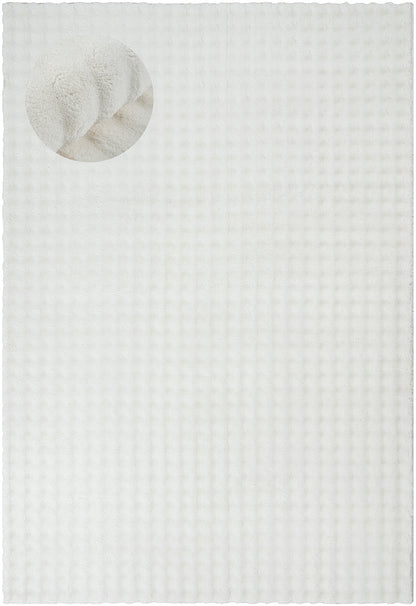 Tapis Bubble Blanc Doux