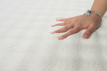 Tapis Bubble Blanc Doux