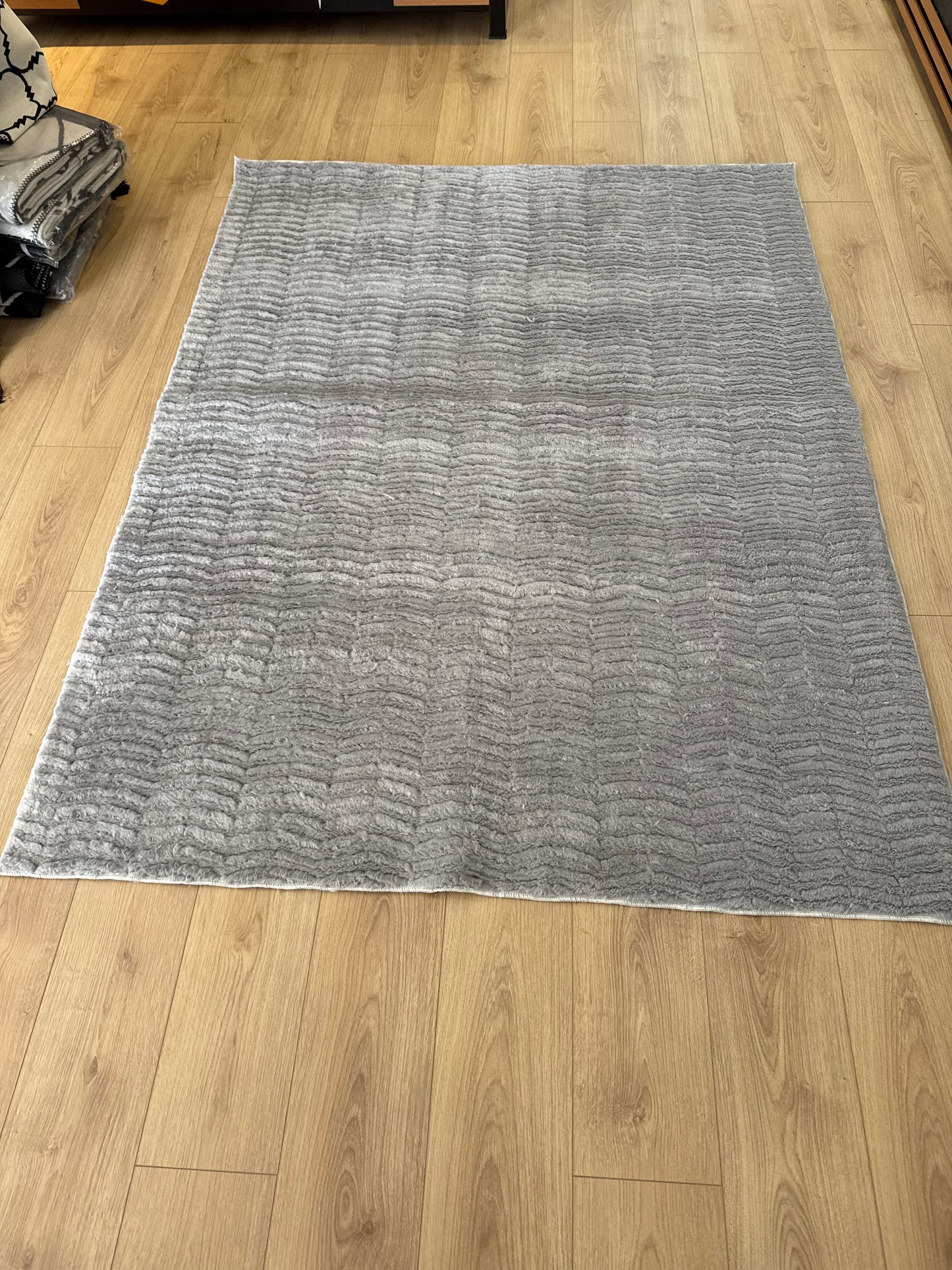 Tapis Merle gris lavable