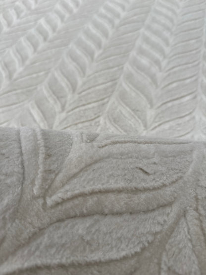 Tapis Merle marron crème