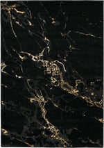 Charger l&#39;image dans la galerie, Tapis Maris 400 noir doré
