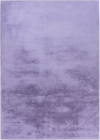 Tapis Paradise Lavande Violet Clair Super Doux, Epais,  Moelleux et Moderne