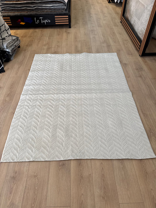 Tapis Merle marron crème