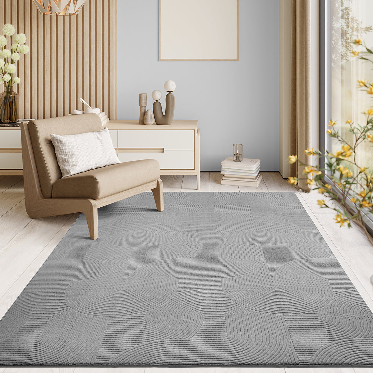 Tapis Stilo gris