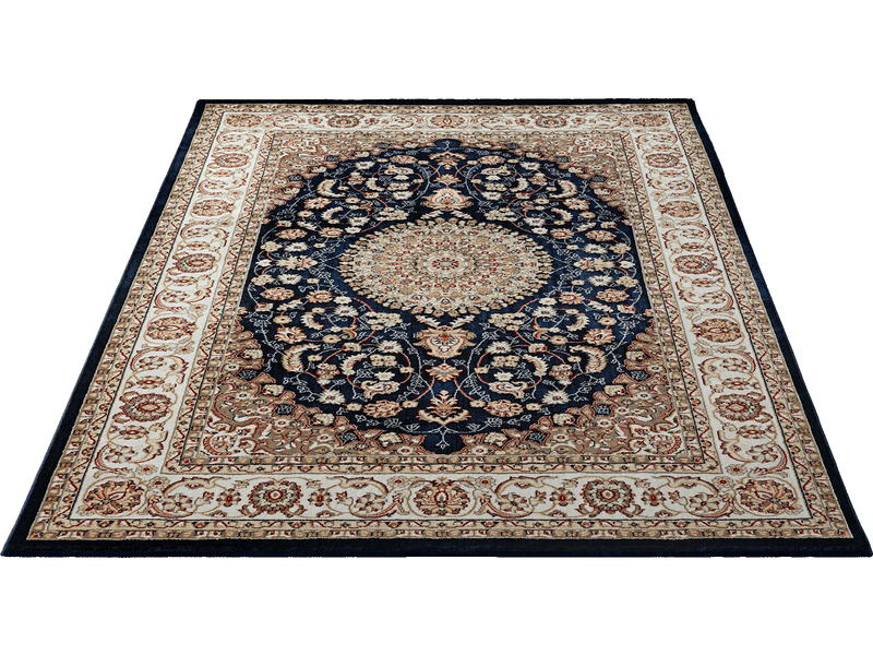 Tapis Dubai 135 Bleu
