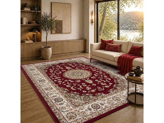 Tapis Dubai 110 Rouge