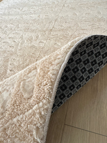 Tapis Merle Beige lavable