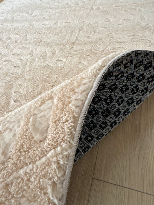 Tapis Merle Beige lavable