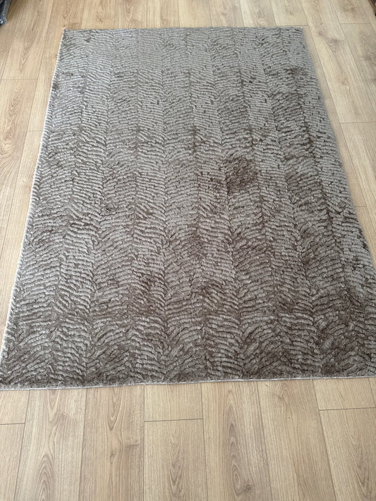 Tapis Merle taupe lavable