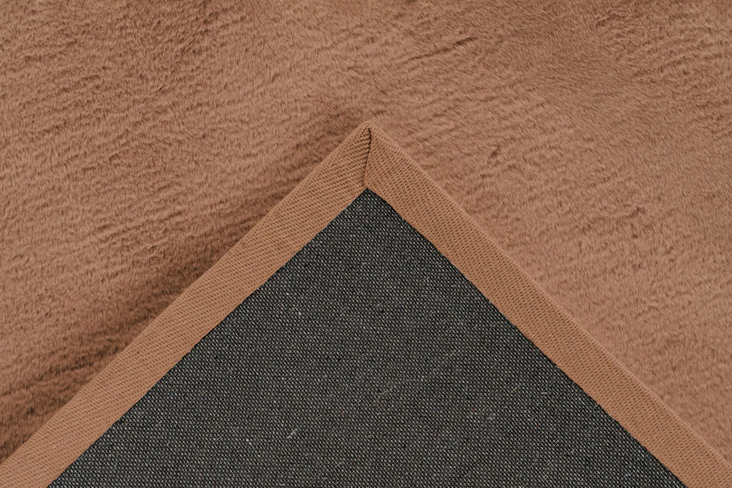 Tapis Paradise Terra / Chocolat Super Doux, Epais,  Moelleux et Moderne (Copie)