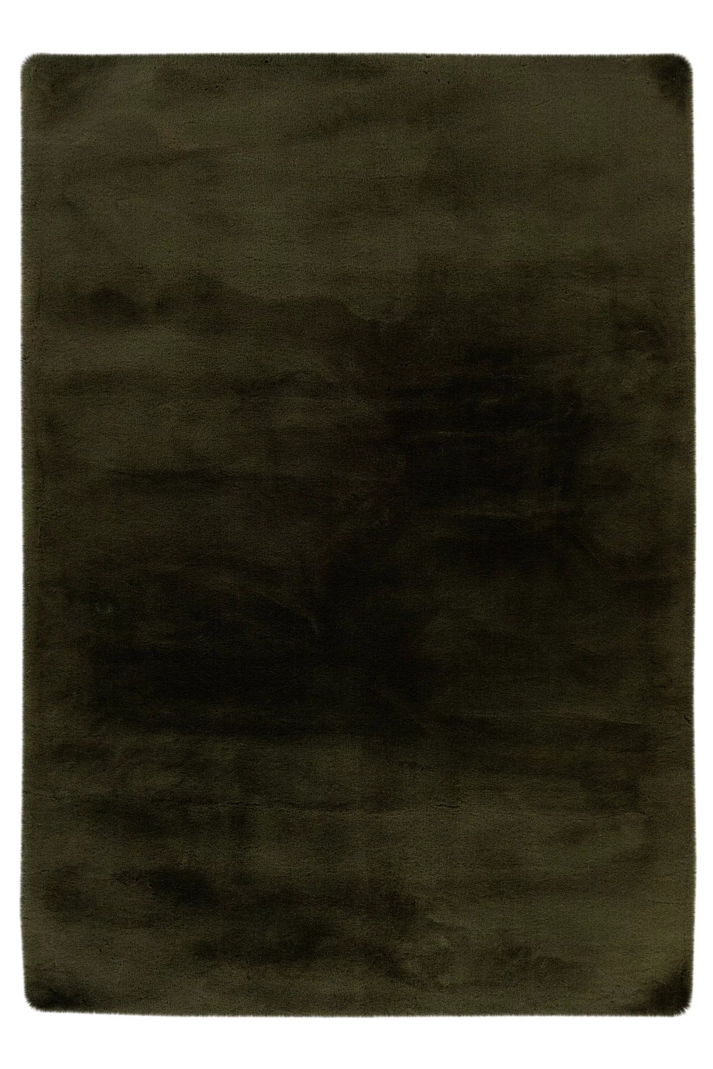 Tapis Haeven Vert - Super doux,Super Epais, Moelleux et Moderne