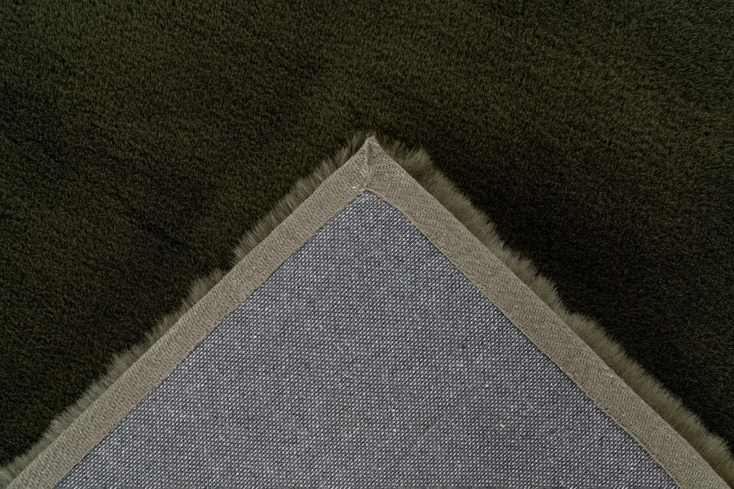 Tapis Haeven Vert - Super doux,Super Epais, Moelleux et Moderne