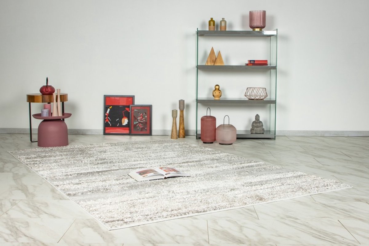 Tapis Mila gris-beige 5