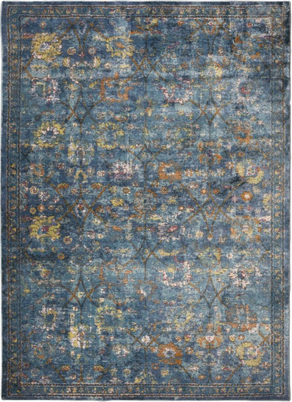 Tapis Picasso 4 Oriental Vintage Bleu et Multicolore