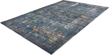 Tapis Picasso 4 Oriental Vintage Bleu et Multicolore