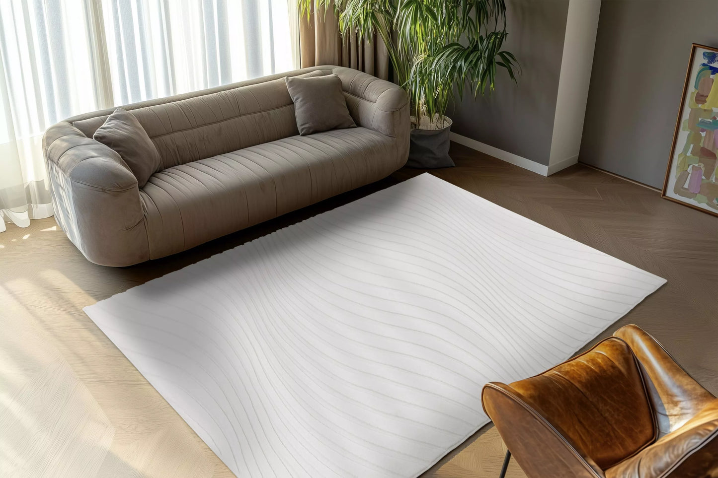 Tapis Boston Crème 3, ultra doux