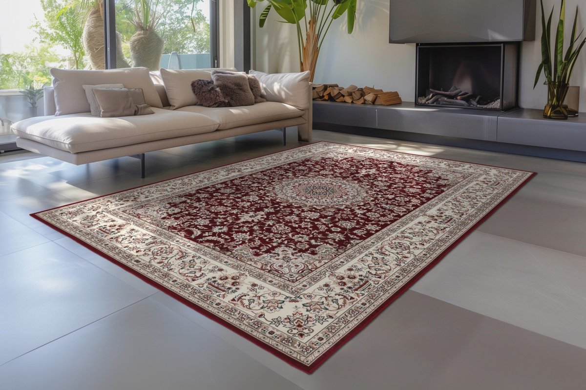 Tapis Agra Classique Rouge 4