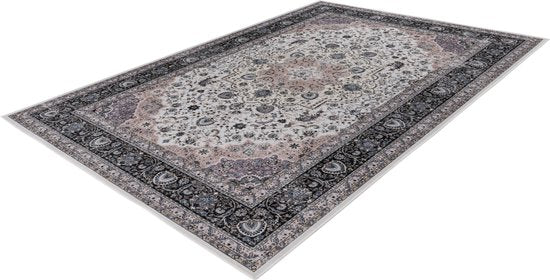 Tapis Agra Classique Gris - Beige