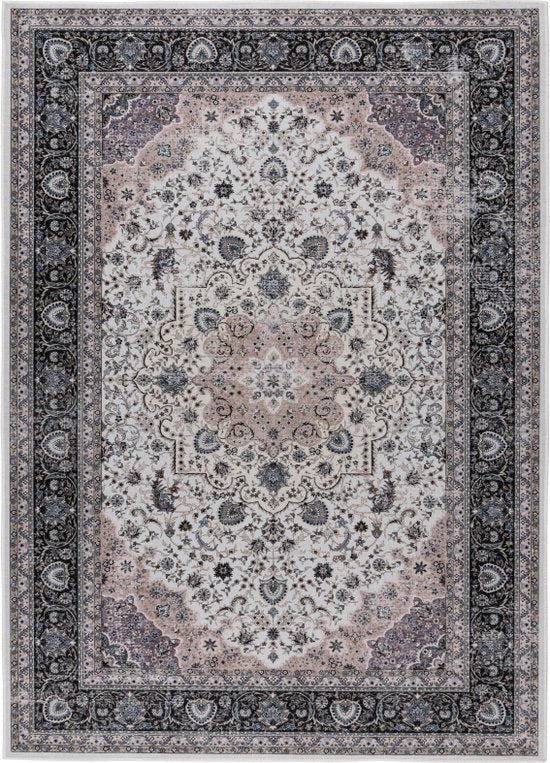 Tapis Agra Classique Gris - Beige