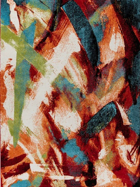 Tapis Freestyle Multicolore, Moderne