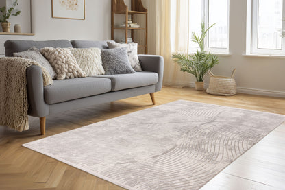 Tapis Pierre Cardin Jardin Gris - Crème