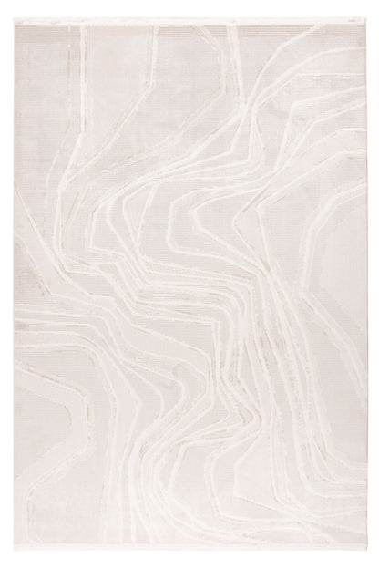 Tapis Pierre Cardin Jardin Beige - Gris 3