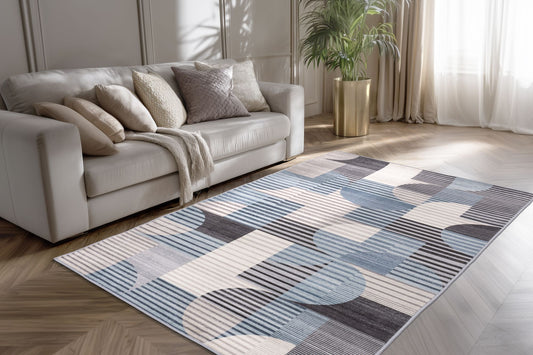 Tapis Vega Bleu