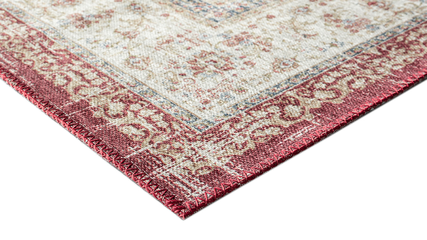 Tapis Edes rouge