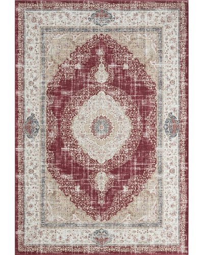 Tapis Edes rouge