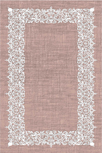 Tapis Berlin rose