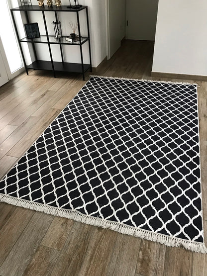 Tapis Oslo noir