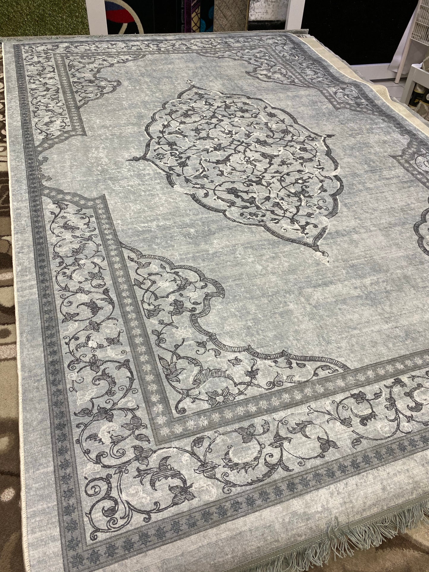 Tapis Firuze gris